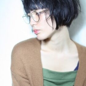 anteret-くせ毛風ニュアンスパーマボブ☆