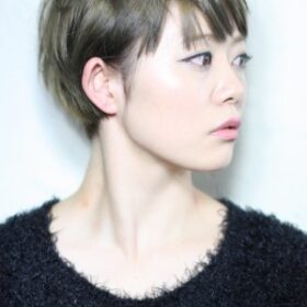 anteret-カーキアッシュ☆ショート