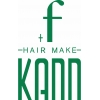 HAIR MAKE KANN+f ロゴ