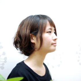 愛されウエーブボブのスタイル写真