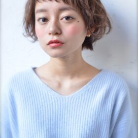roijir-アッシュベージュ×ショート