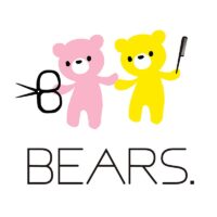 ヘアーサロン　ベアーズ・1　二十四軒店 ロゴ