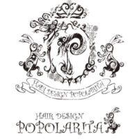 Hair　Design　Popolarita ロゴ