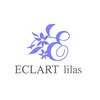 ECLART lilas. 立川店 ロゴ