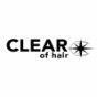 CLEAR of hair