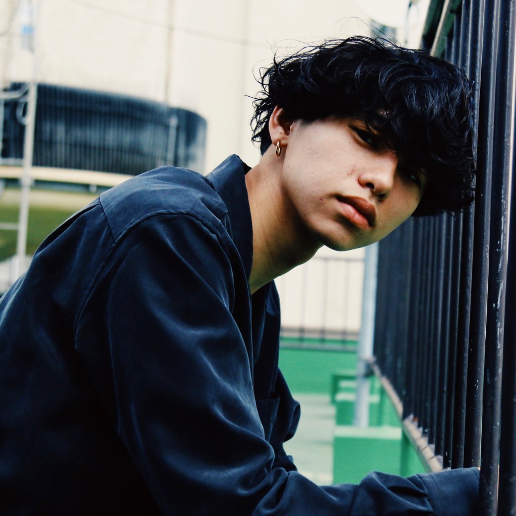 bico-mens-パーマの男性