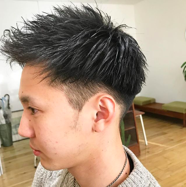 bico-mens-再度を刈り上げた男性の写真