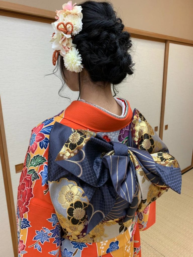 addもんでんの成人式スタイルのバックショットの写真