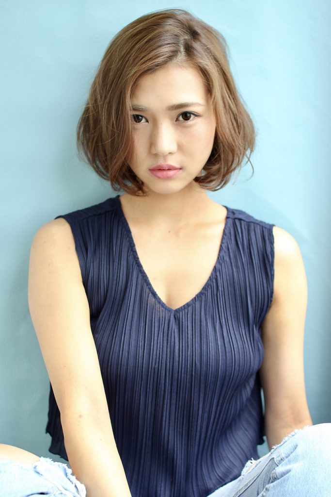 ボブスタイルの写真