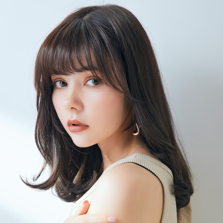 mu-kichi吉祥寺のミディアムヘアの女性の写真