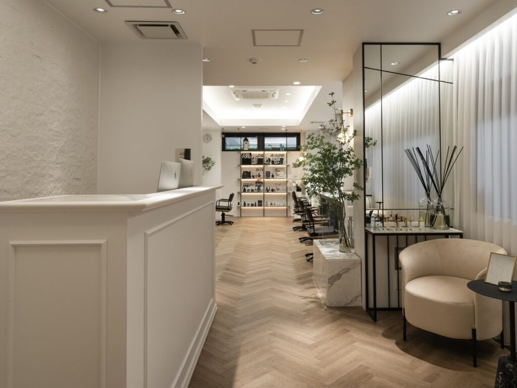 リノ ヘアー デザインの店内写真