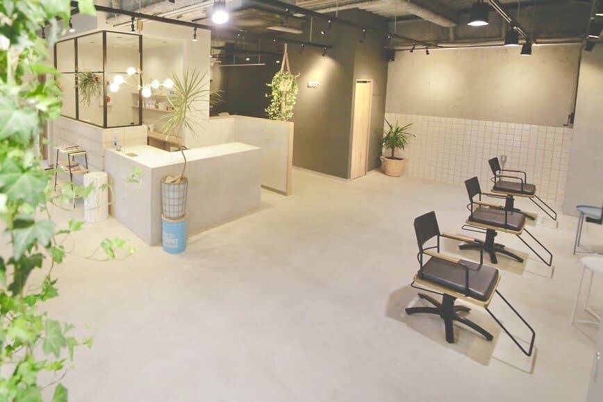 レビーヘアーの店内