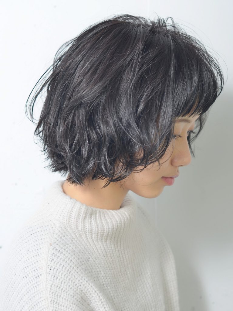 クリアーオブヘアーのパーマスタイルの写真