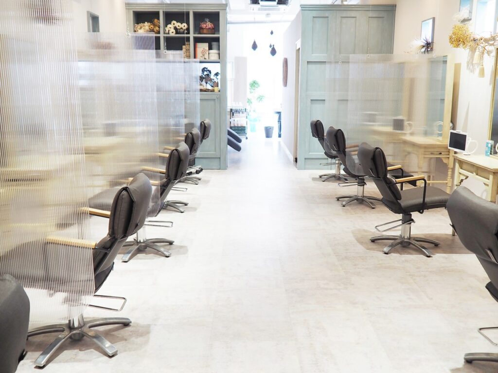 ヘアジュレドゥの店内写真