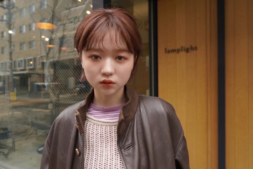ランプライトのショートヘアの写真