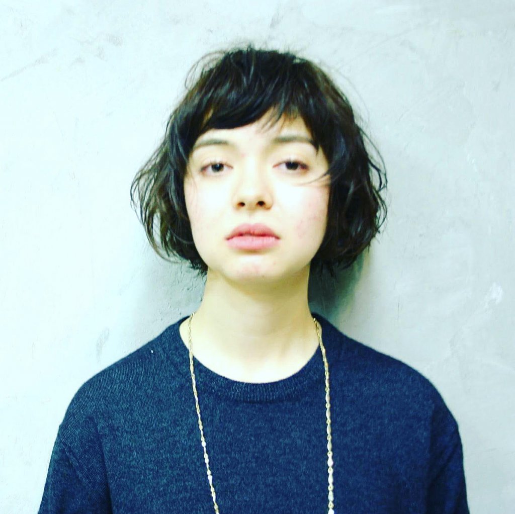 スパイスのショートパーマの写真