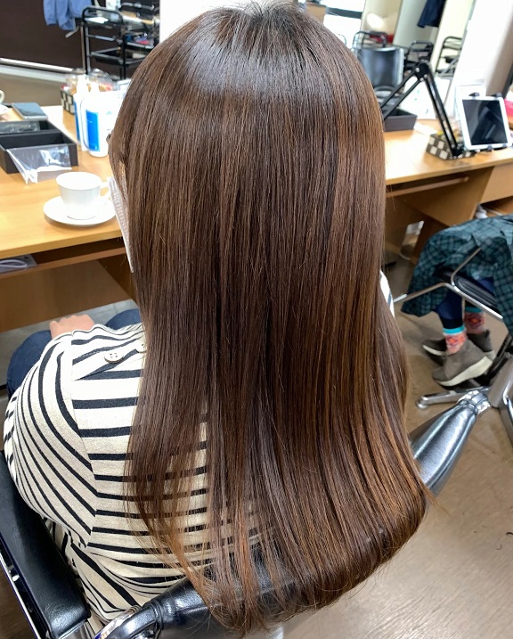 ブルーヘアーのスタイル写真