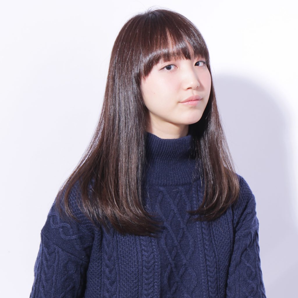 ビコの内巻きストレートの写真