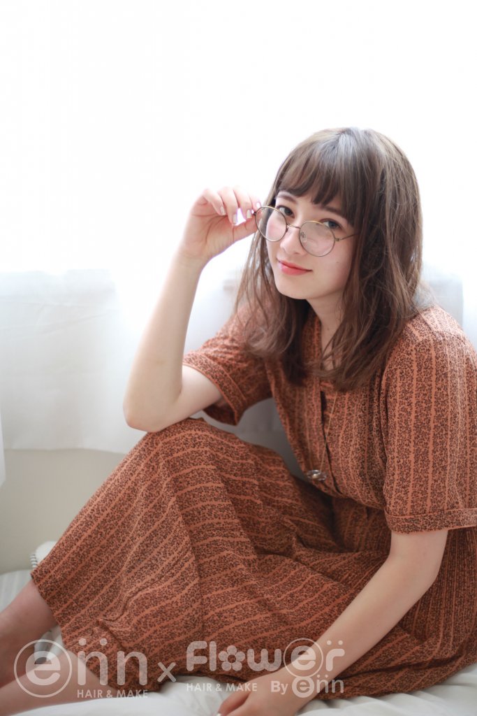 straight-エン・フラワーのストレートスタイルの写真