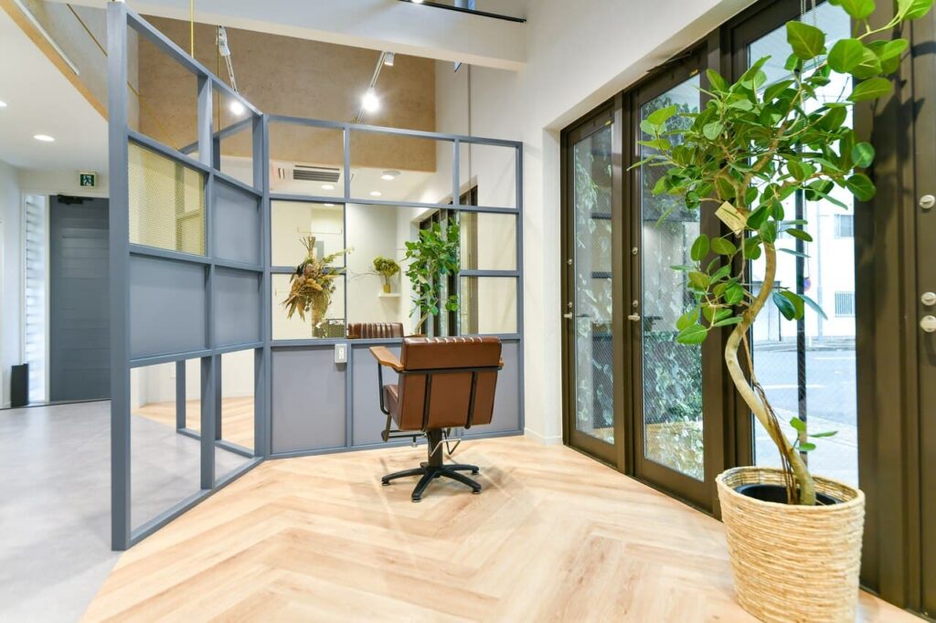 ティルヘアーの店内の写真