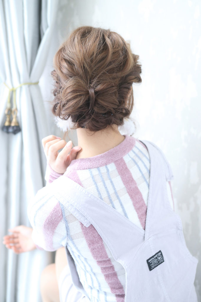 アイニティのヘアセット写真