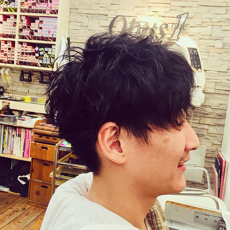 Opus1のふんわりショートヘアの写真