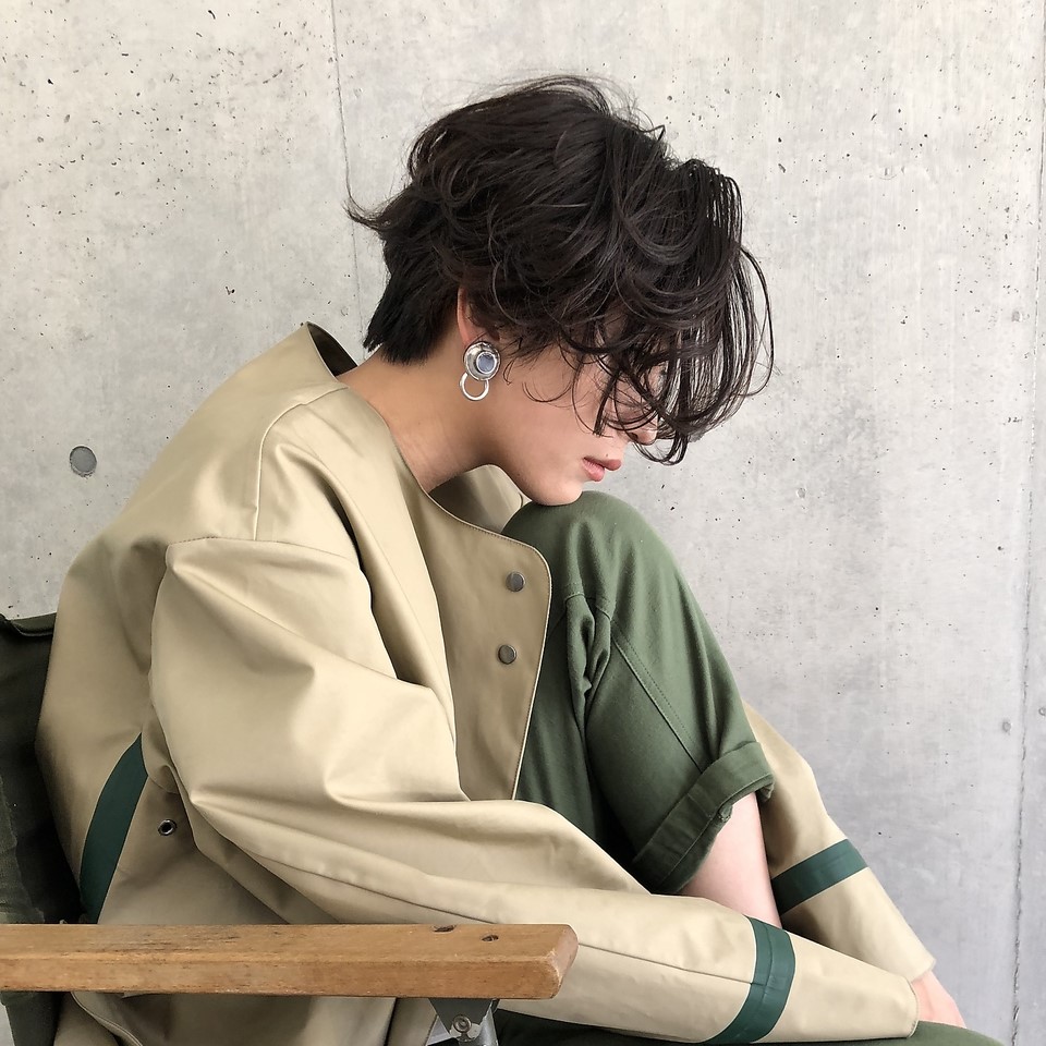 short-オーダーのショートヘア