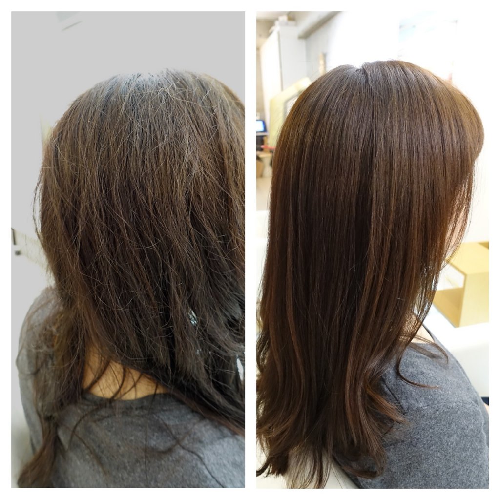 straight-ギフトヘアースペースの縮毛矯正