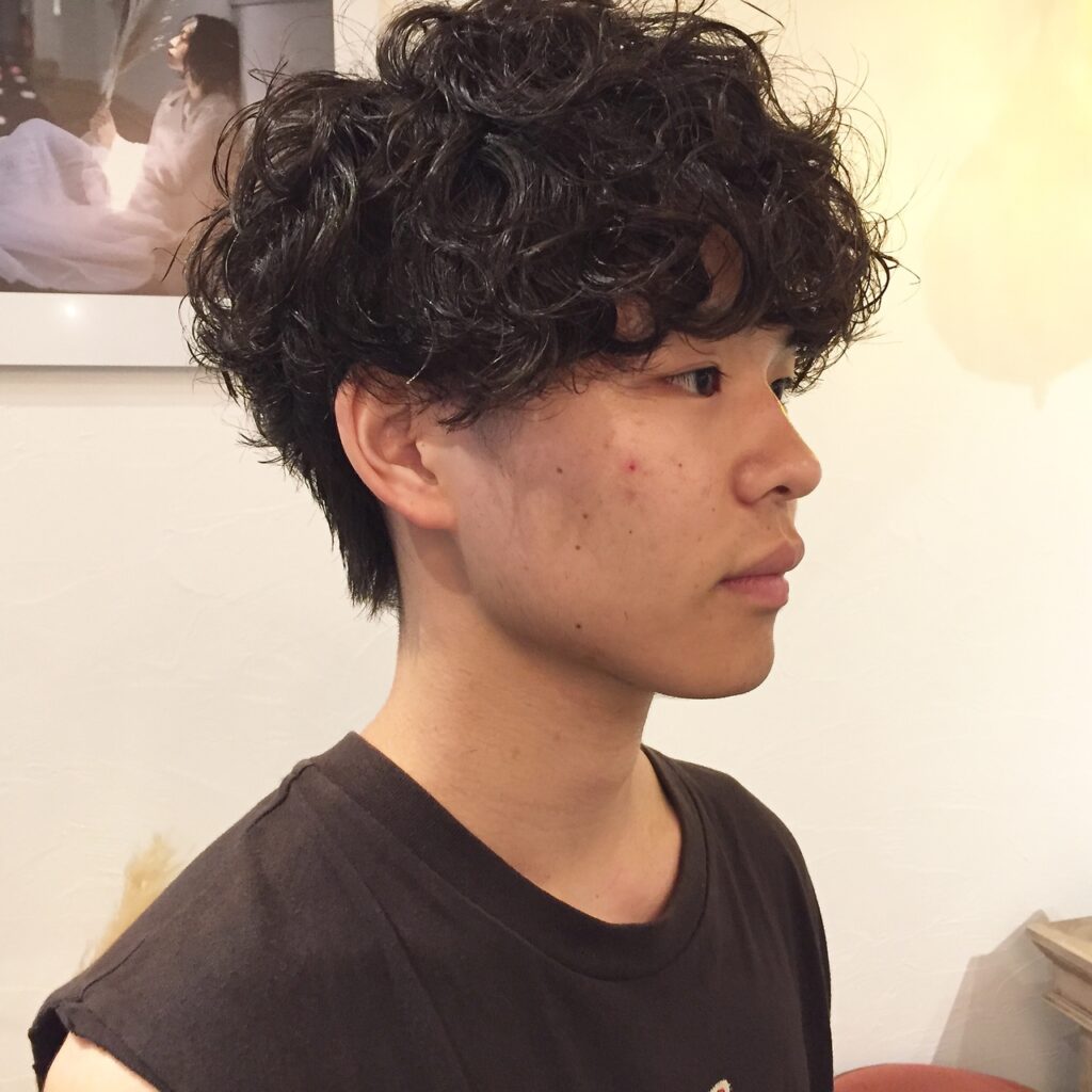 マウロアのくせ毛風マッシュパーマの写真