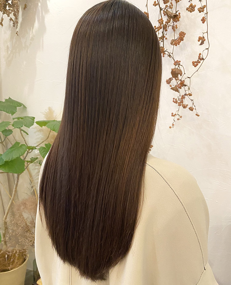 京都の縮毛矯正が上手い美容室MAULOAの女性の写真