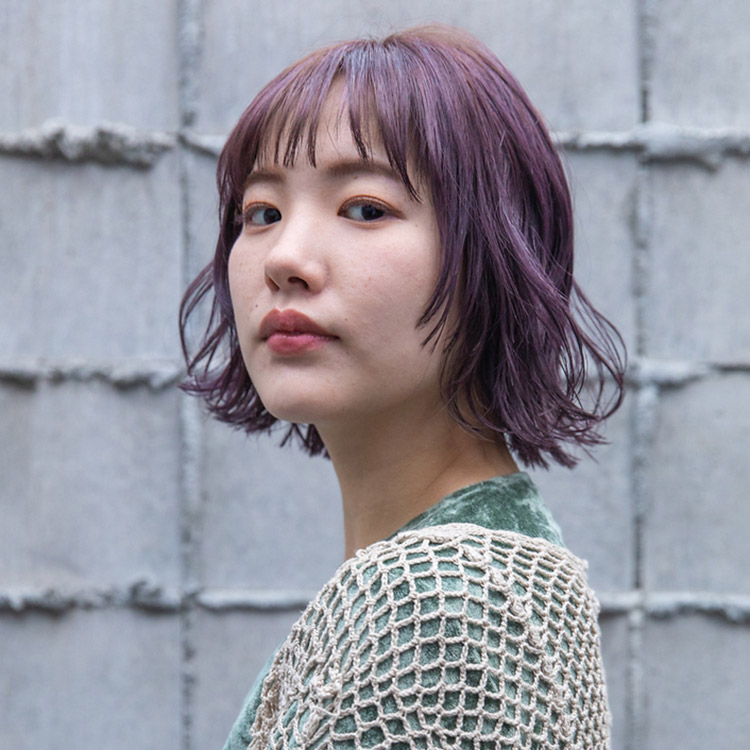 束感ストレートでつくる外ハネボブの写真