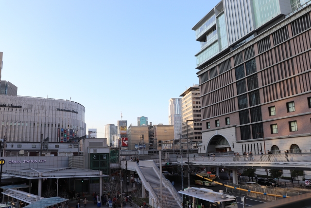 JR大阪駅付近の写真