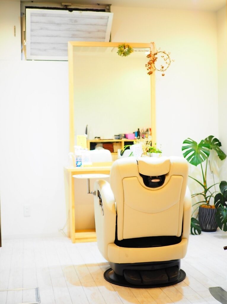 ヘアコレクションアンジュの店内写真