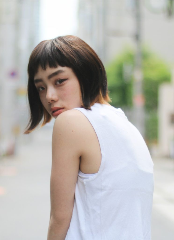 アンレーヴのボブスタイルの写真