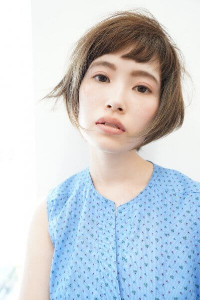 short-ゴカンオモテサンドウのヘアスタイル