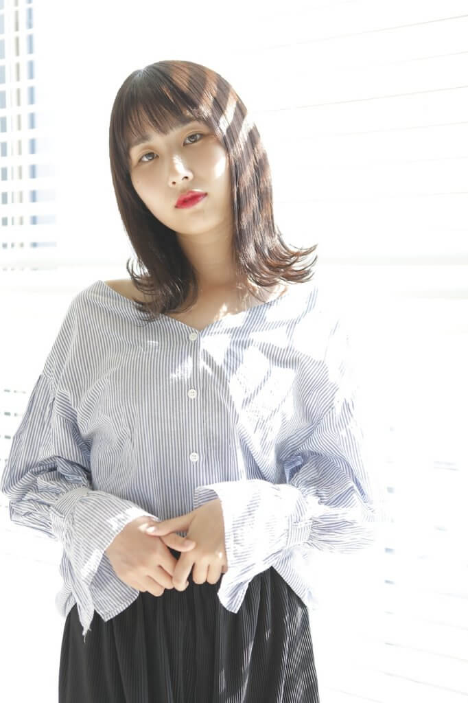 エムプラスの外ハネロブスタイル写真