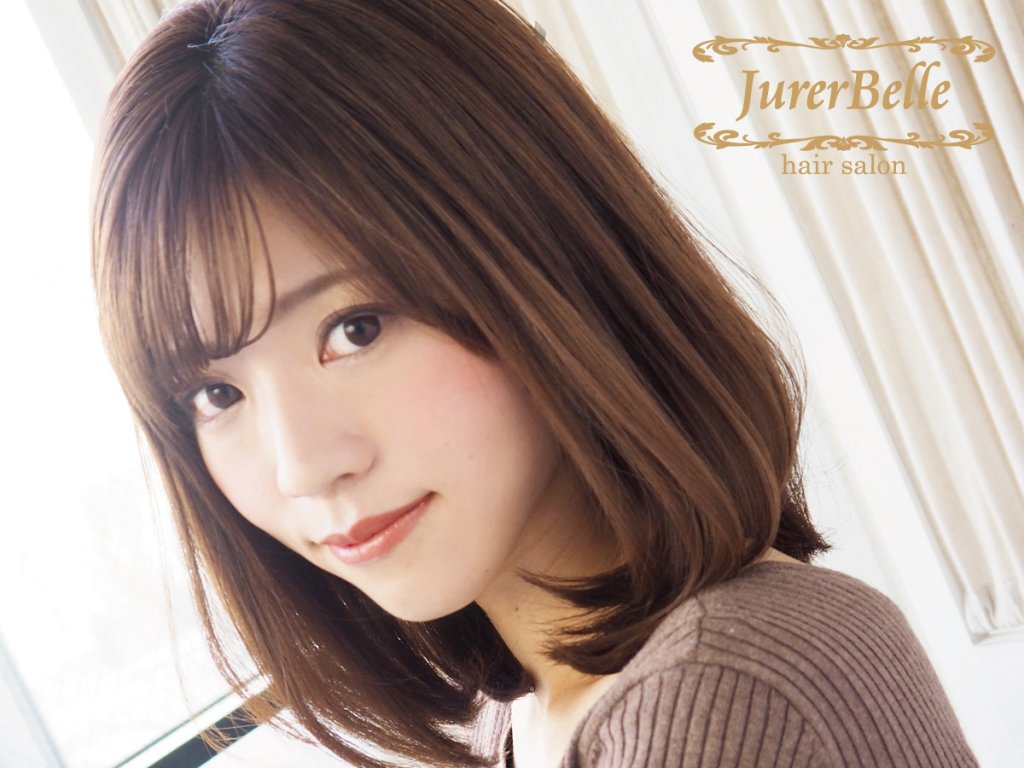 ジュレベールのミディアムヘアのスタイル写真