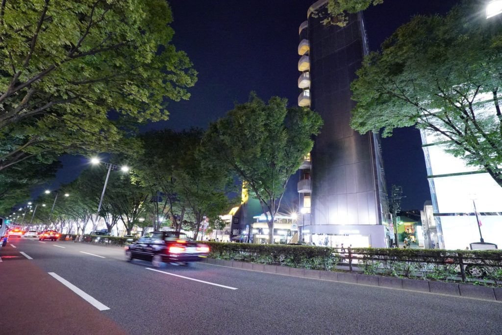 表参道の夜の写真