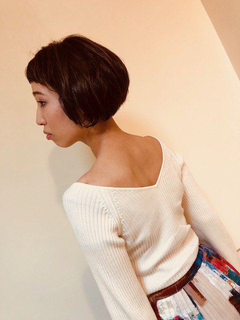 リマルサンヘアーのショートボブスタイルの写真