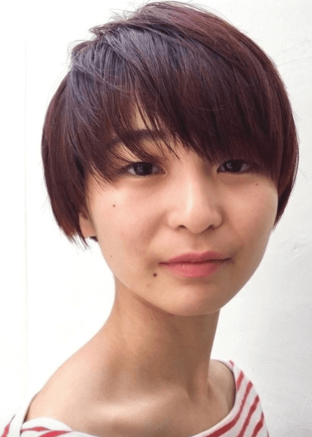 short-ゴカンオモテサンドウのヘアスタイル