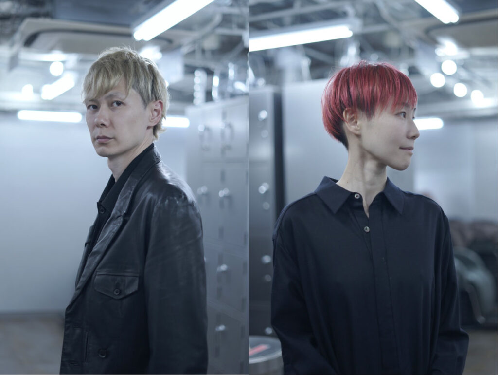 7inchのショートスタイルの女性と男性の写真