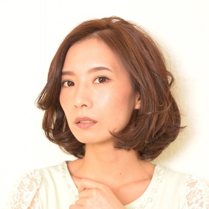 フォルトゥーナの大人っぽいボブスタイルの写真