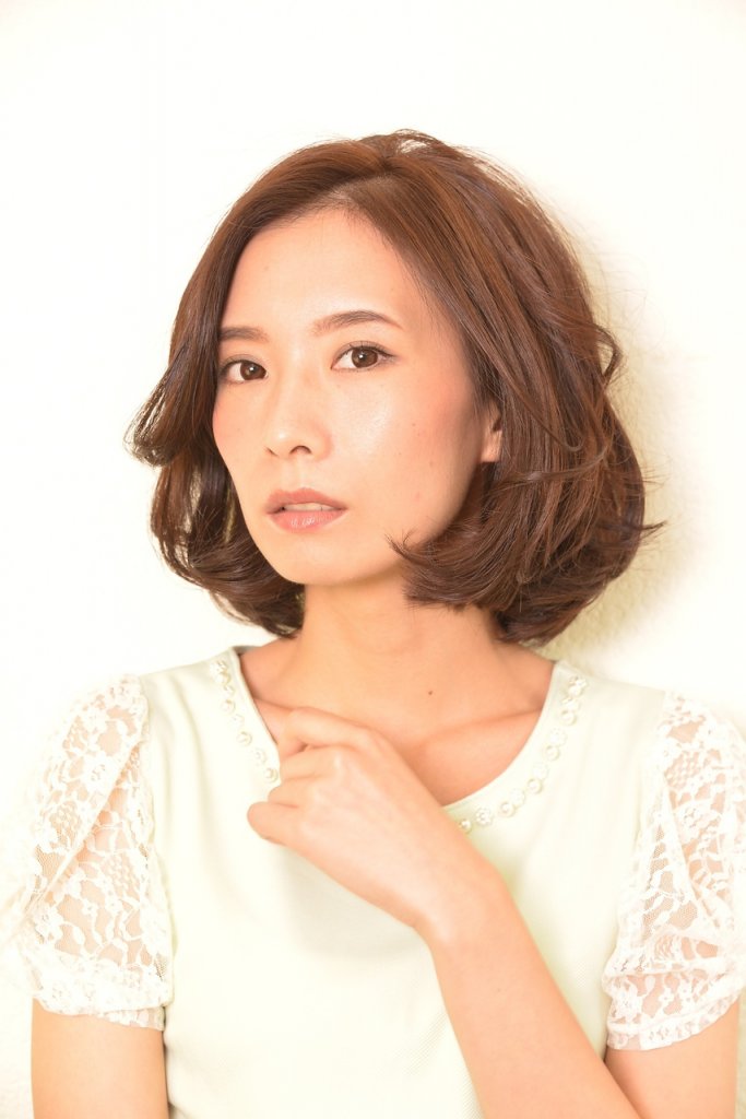 フォルトゥーナの大人っぽいボブスタイルの写真