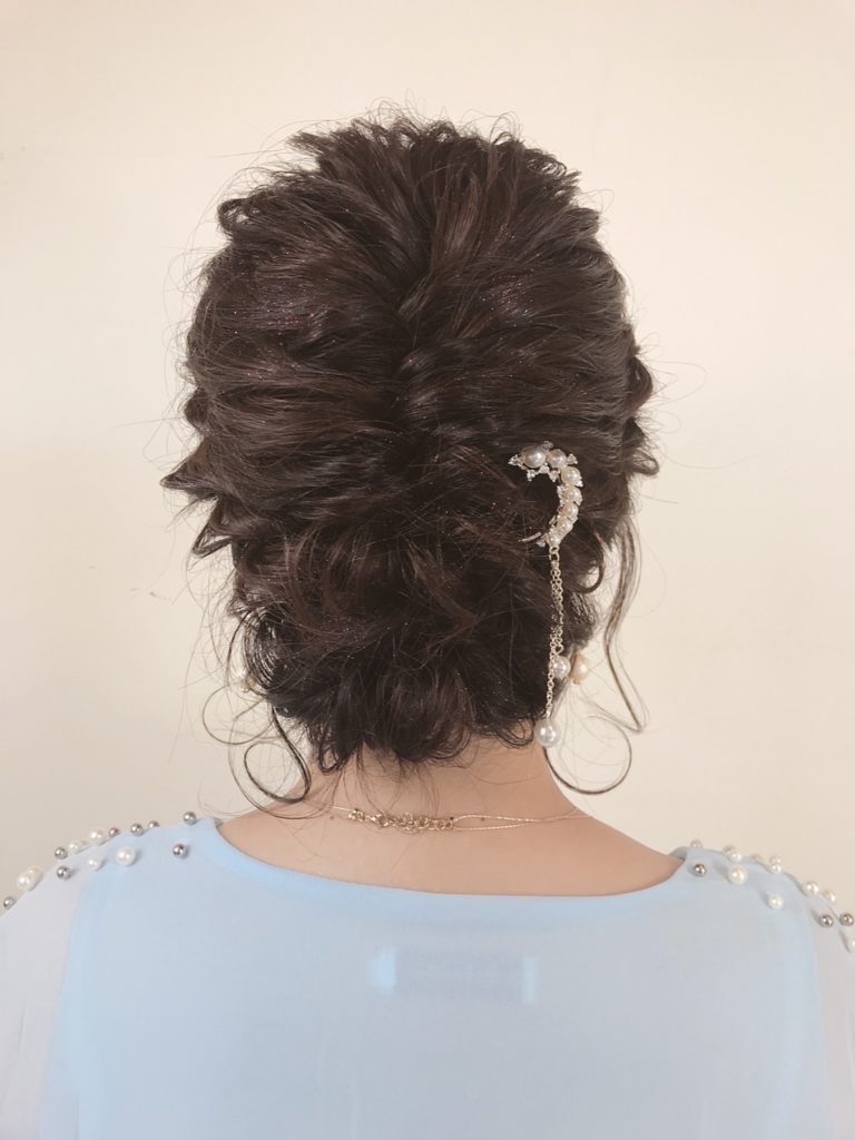 ヘアセットの写真