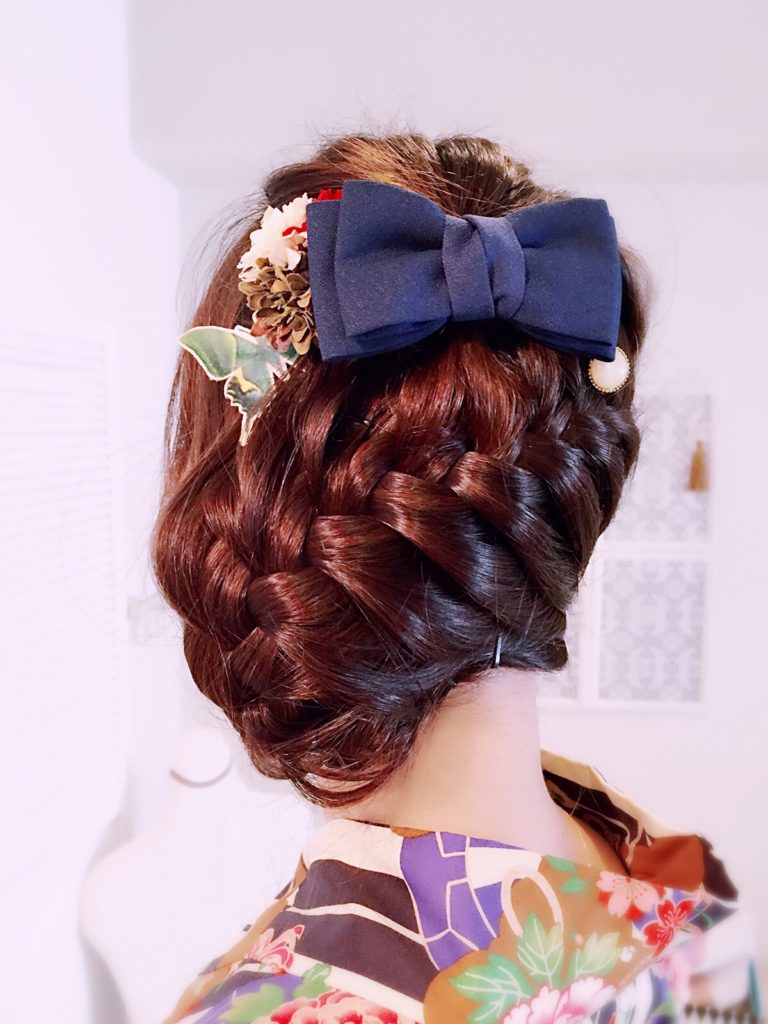 ヘアセットの写真