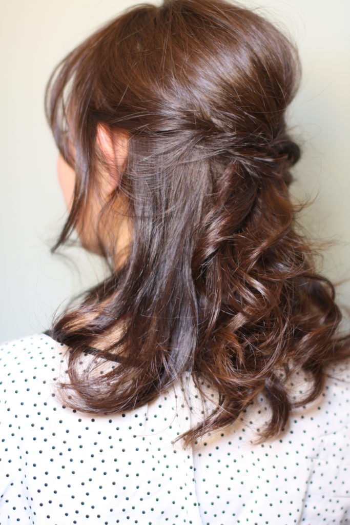 ヘアセットの写真