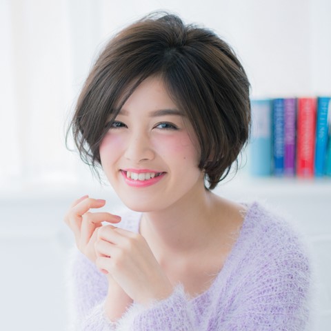 プリモヘアーの黒髪ショートスタイルの写真