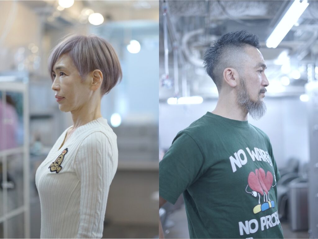 ナナインチのヘアスタイルの写真