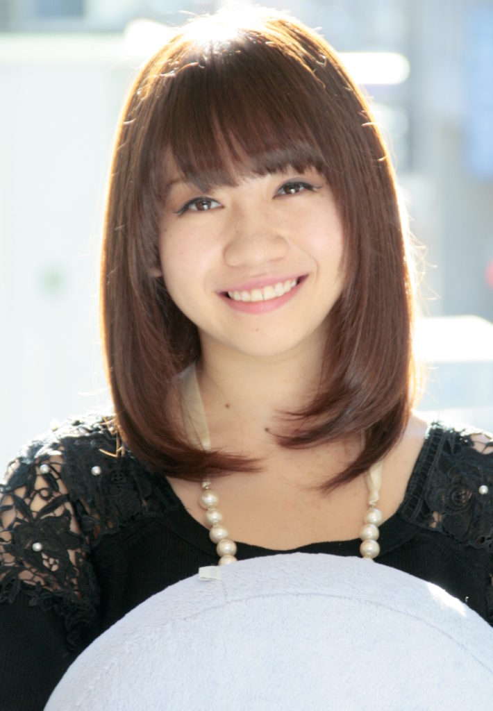 好印象なミディアムボブの女性の写真