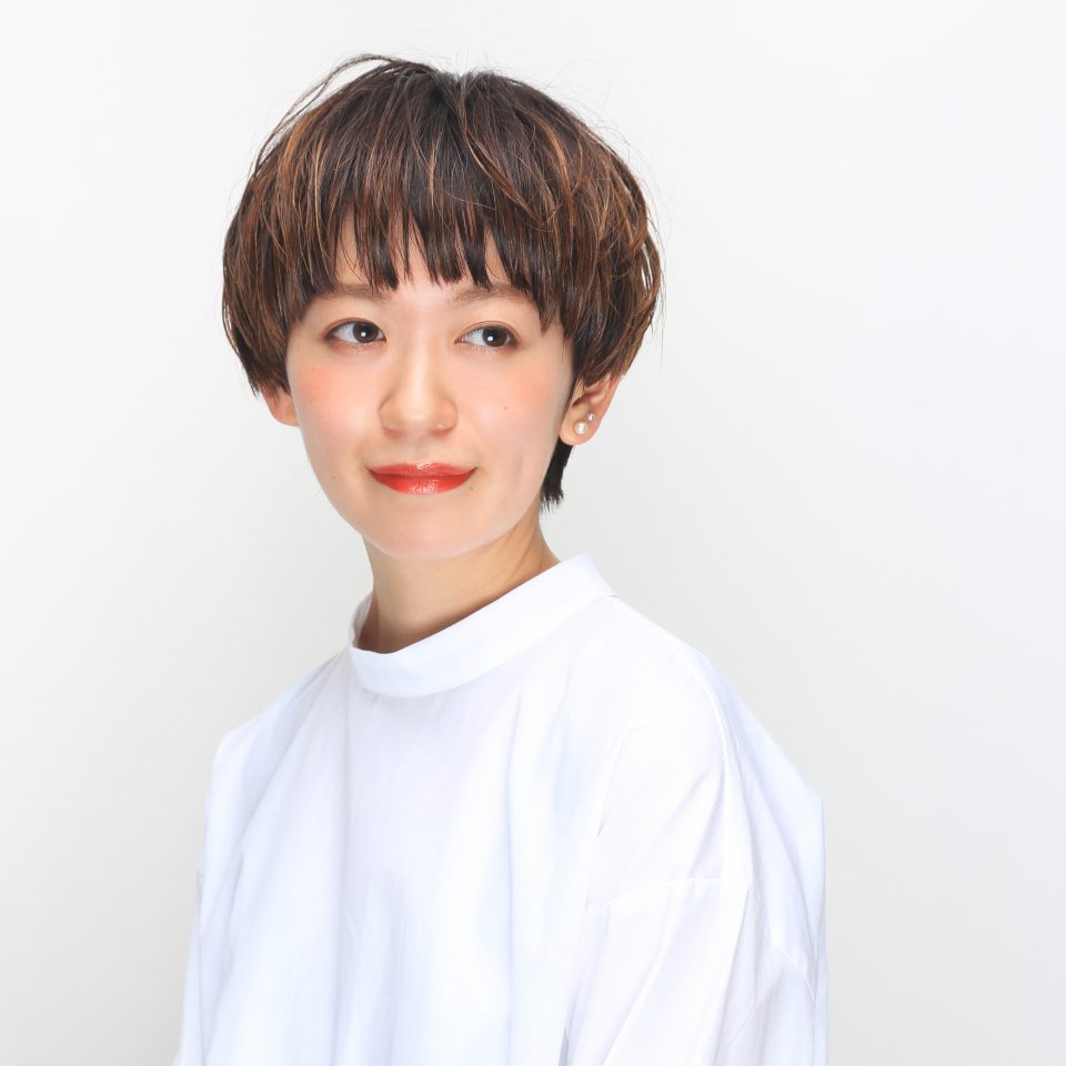 treeのショートマッシュスタイル写真